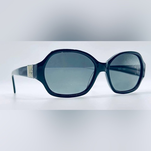 Parke PK6009 Black Oval Sunglasses Frames Only - Picture 1 of 8